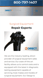 Mobile Screenshot of directsurgicalequipment.com